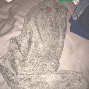 Shein fuzzy sweatpants